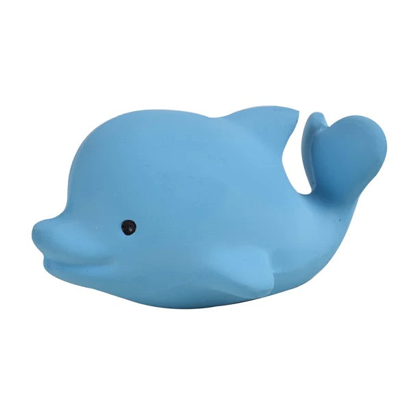 Baby Bath Gift Bundle - Towel & Toy - Ocean Blue