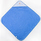 Baby Hooded Towel - Blue Dot