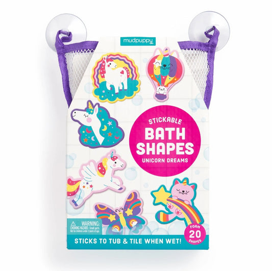 Unicorn Dreams - Stickable Foam Bath Shapes