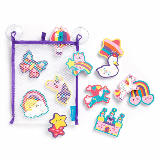 Unicorn Dreams - Stickable Foam Bath Shapes