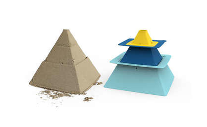 Stackable Sand Pyramid Maker