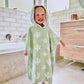 Hooded Poncho - Sage Cacti