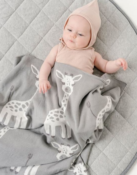 Snug Blankie - Giraffe & Baby