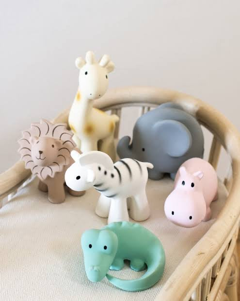 Hippo — Organic Natural Rubber Bath Toy