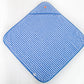 Baby Hooded Towel - Blue Stripe