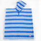 Kids Hooded Poncho - Rugby Stripe