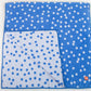 The Classic Towel - Blue with White Dot